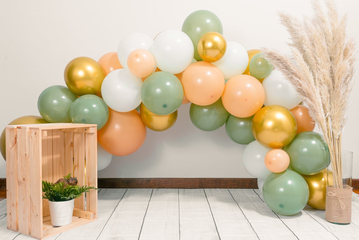 Birthday Party Decorations with Balloons